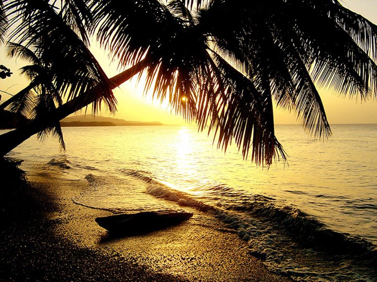 caribbean sunset