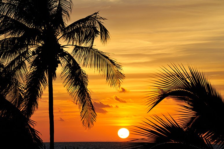 caribbean sunset