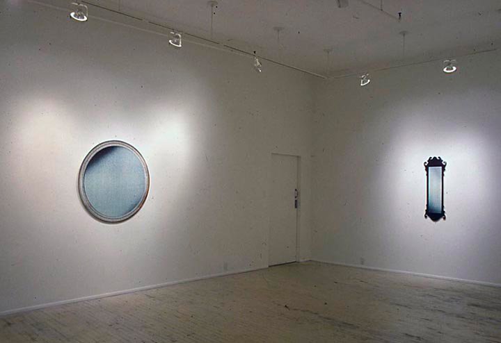 mirror in gallery