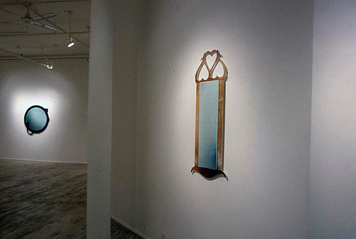 mirror in gallery