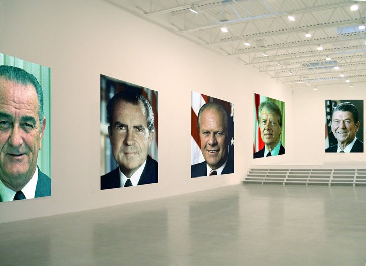 presidents in gallery