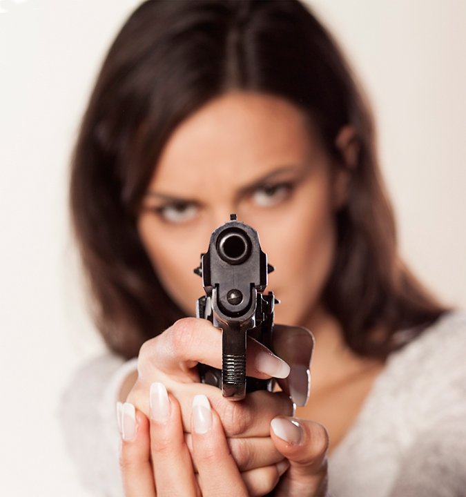 women with guns